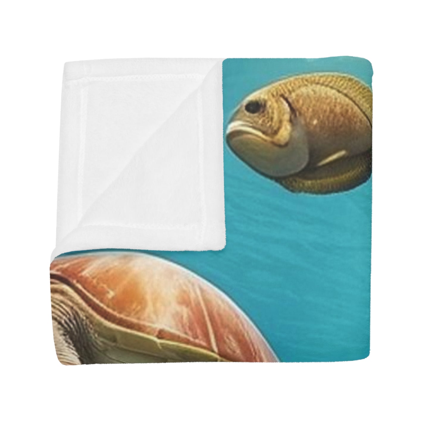 Plush Fleece Blanket Ocean Theme