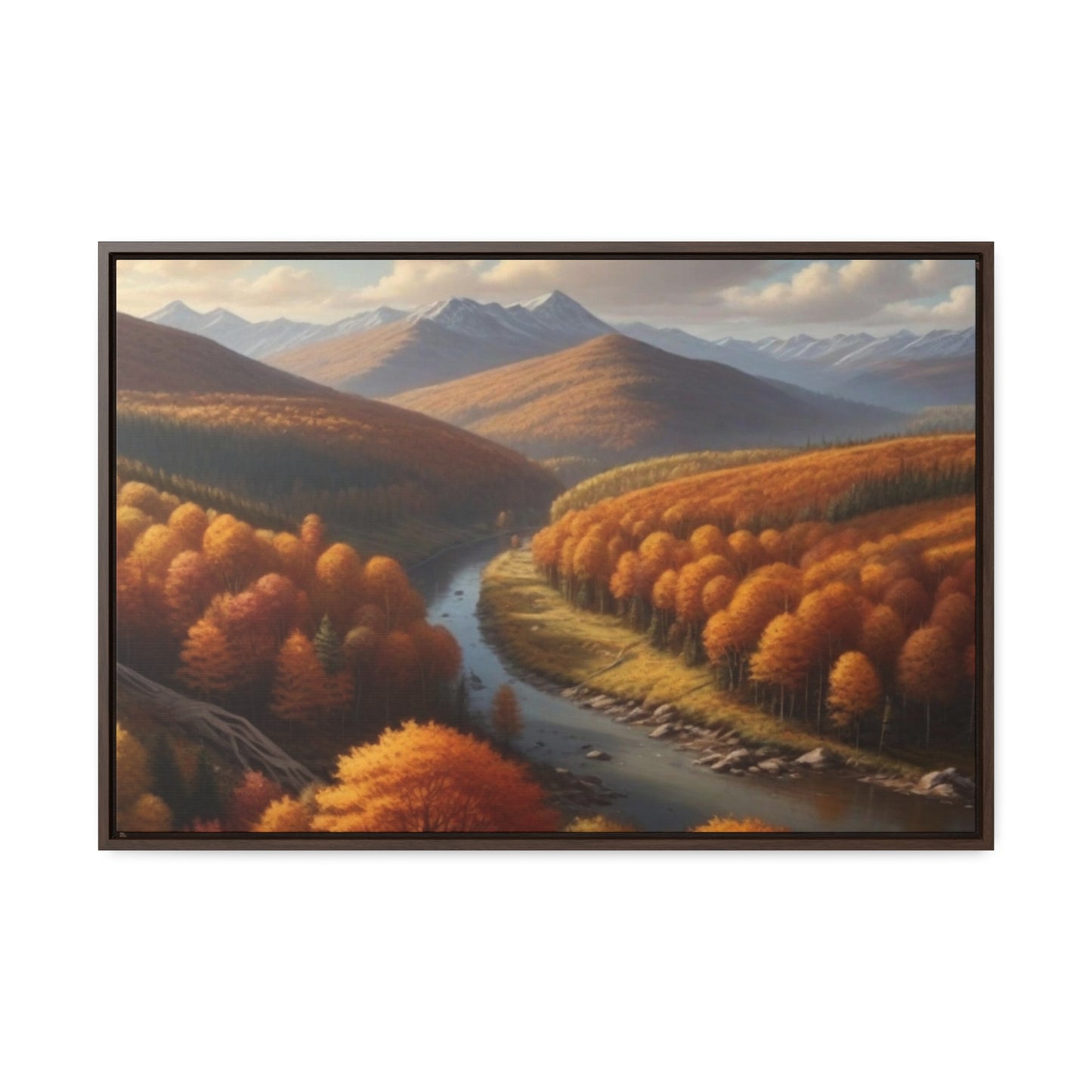 Gallery Canvas Wraps, Horizontal Frame Fall Scene