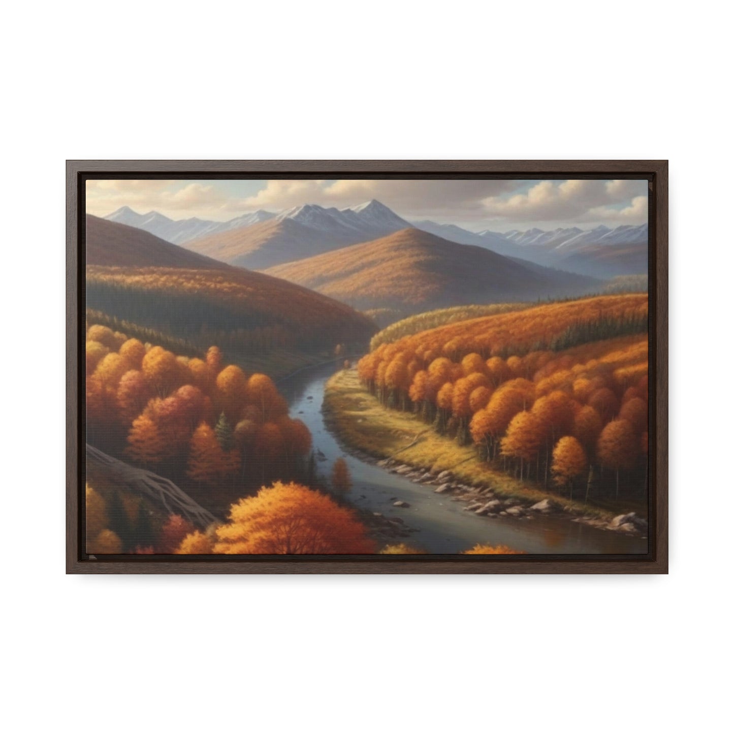 Gallery Canvas Wraps, Horizontal Frame Fall Scene