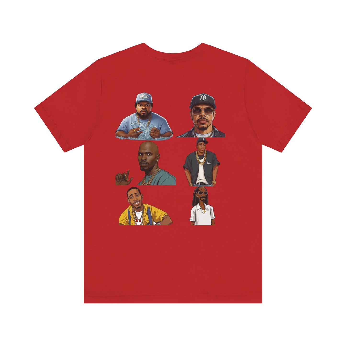 Unisex Jersey Short Sleeve Tee Hip Hop Greats