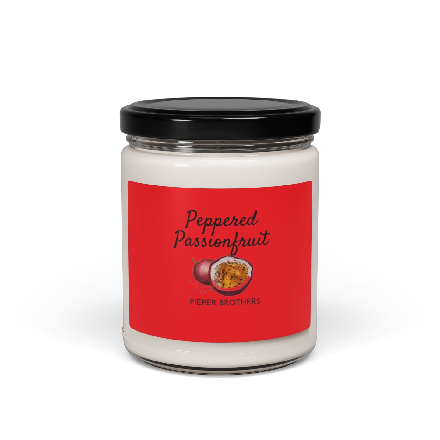 Peppered Passion Fruit Scented Soy Candle, 9oz