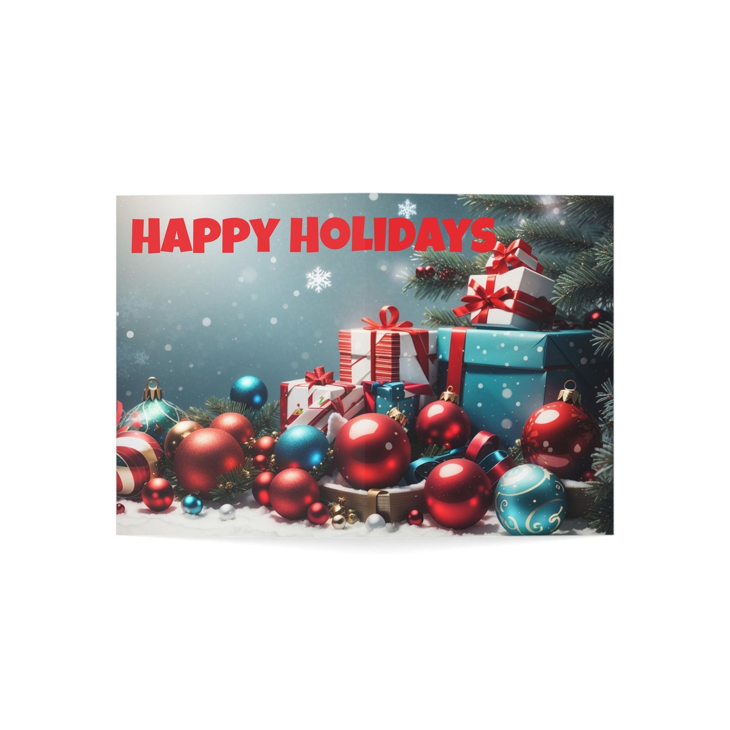 Greeting Cards (1, 10, 30, and 50pcs) Happy Holidays Cards Pack