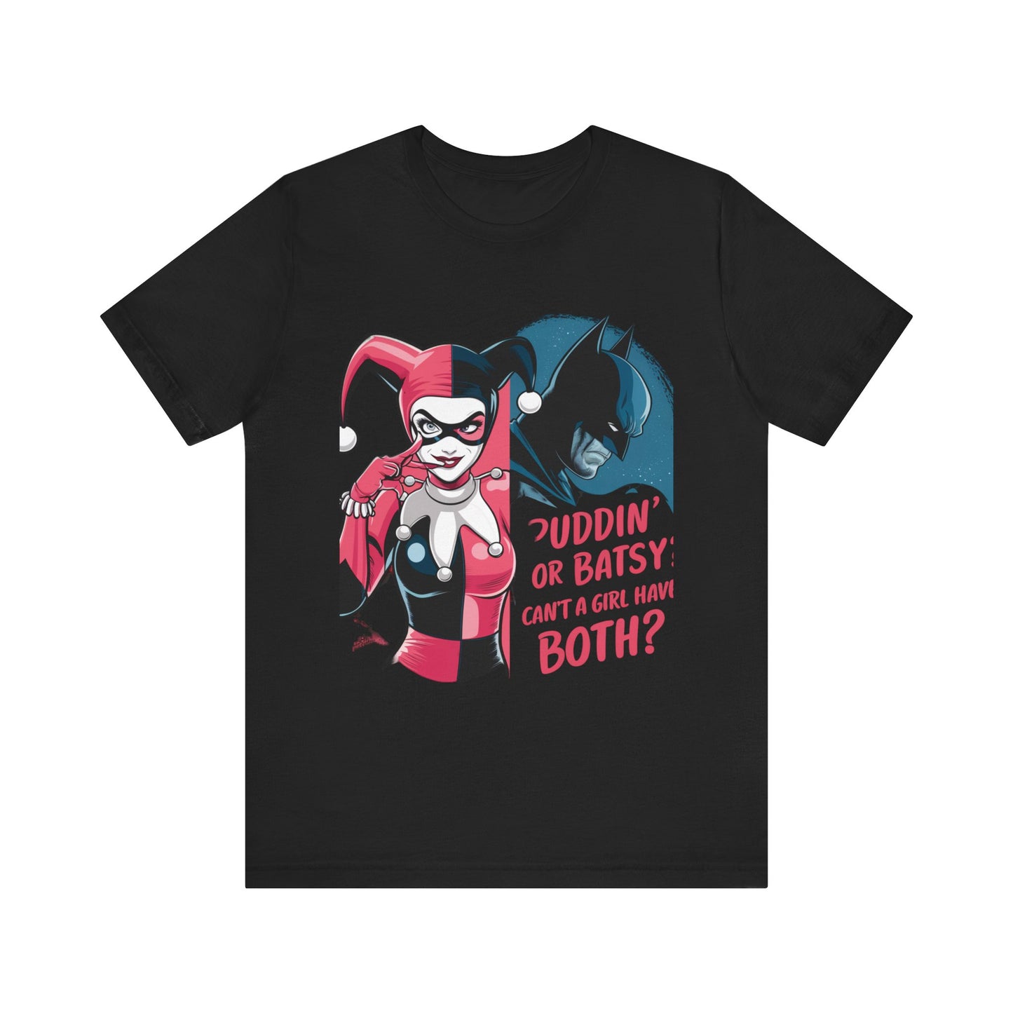 Unisex Jersey Short Sleeve Tee Harley And the Batman