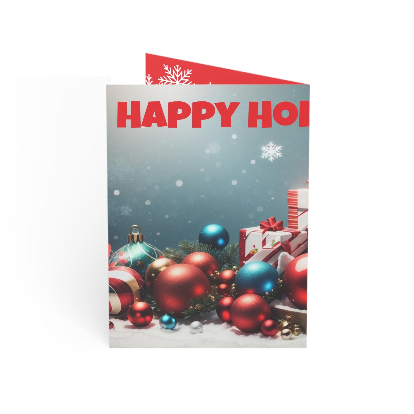 Greeting Cards (1, 10, 30, and 50pcs) Happy Holidays Cards Pack