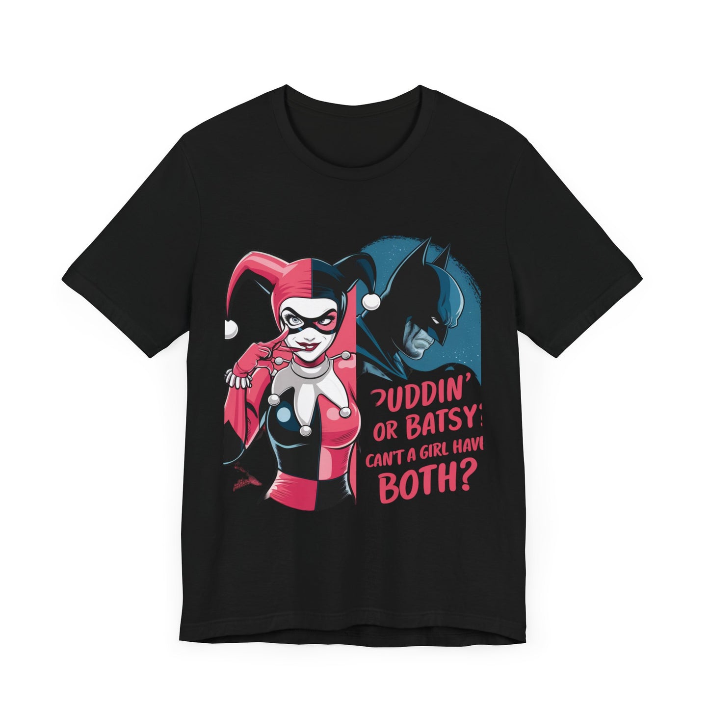 Unisex Jersey Short Sleeve Tee Harley And the Batman