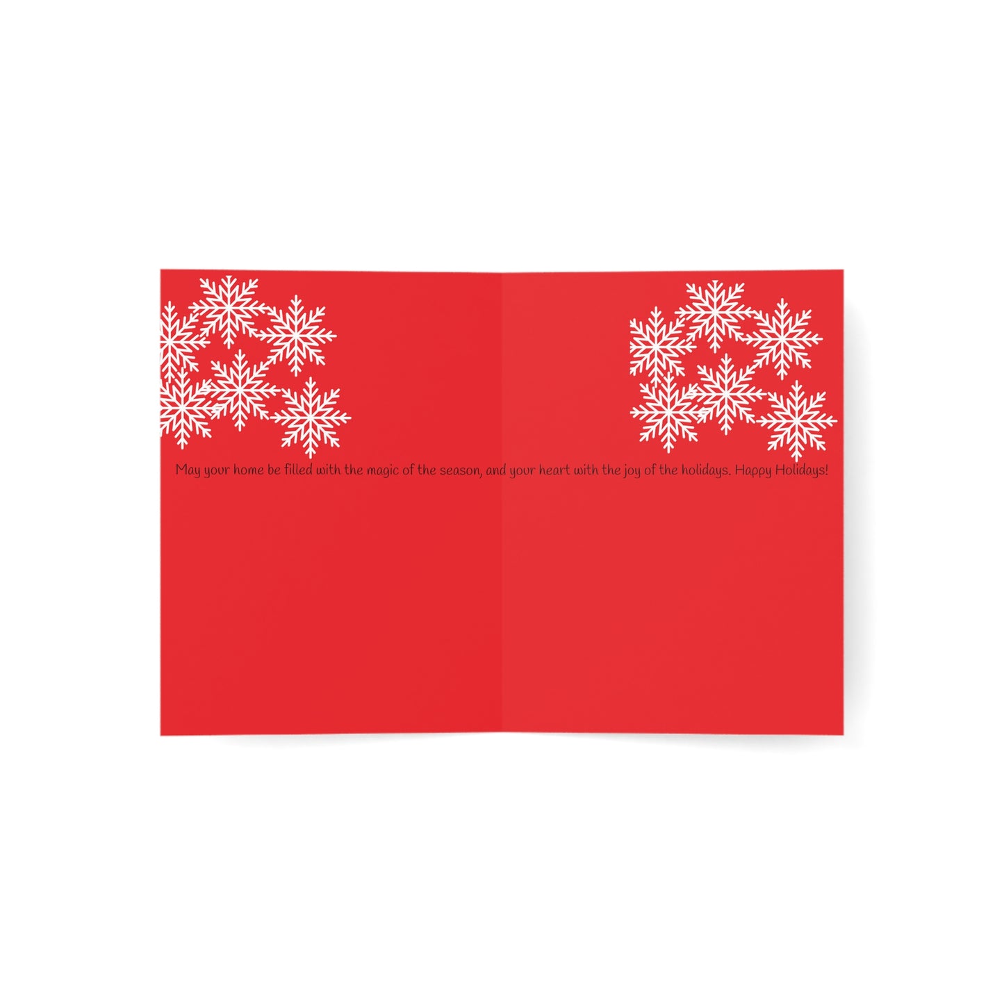 Greeting Cards (1, 10, 30, and 50pcs) Happy Holidays Cards Pack