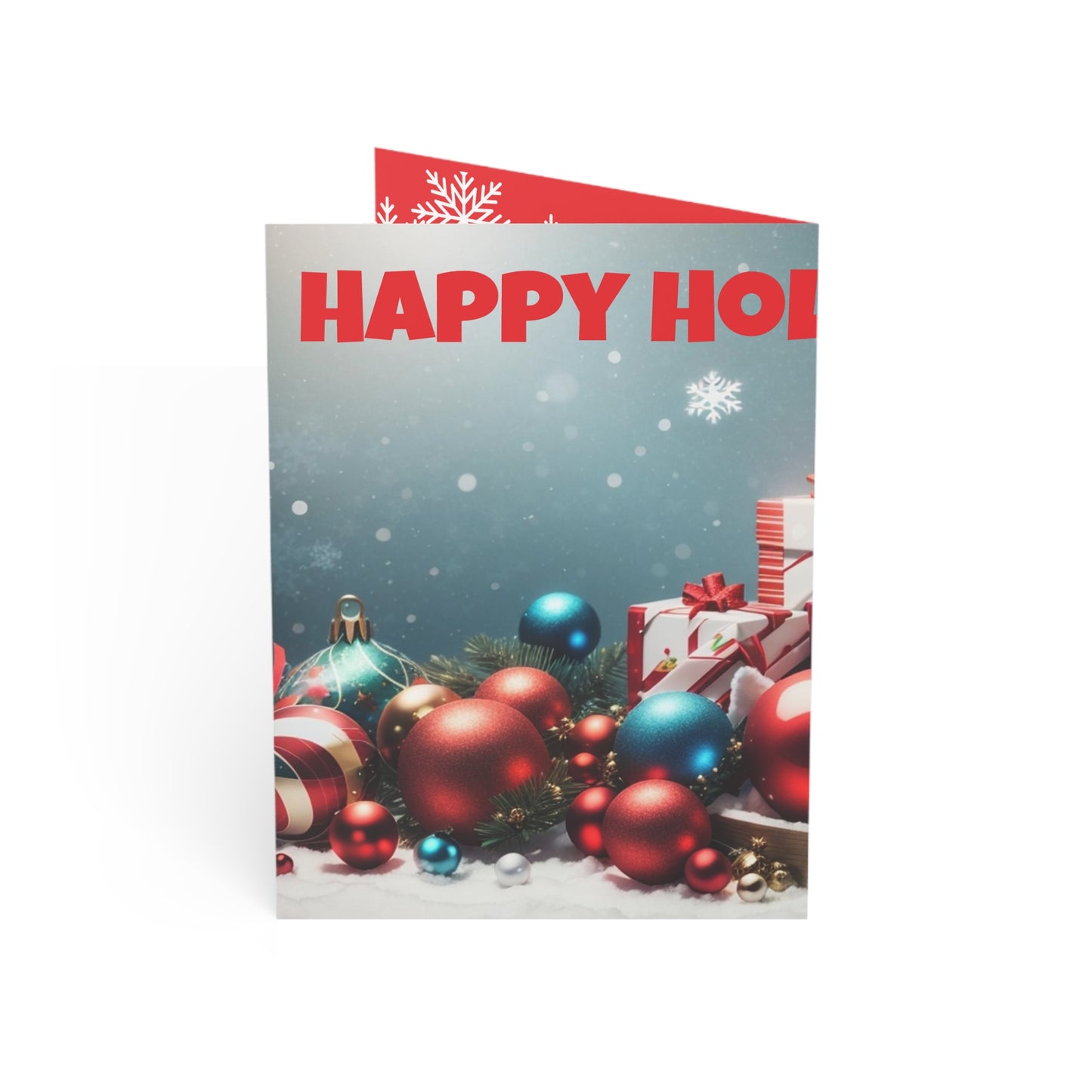 Greeting Cards (1, 10, 30, and 50pcs) Happy Holidays Cards Pack