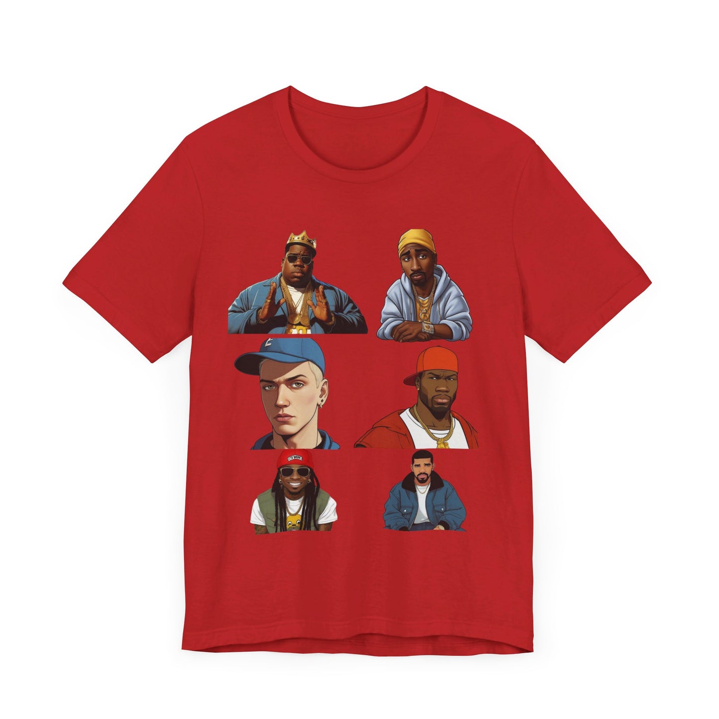 Unisex Jersey Short Sleeve Tee Hip Hop Greats