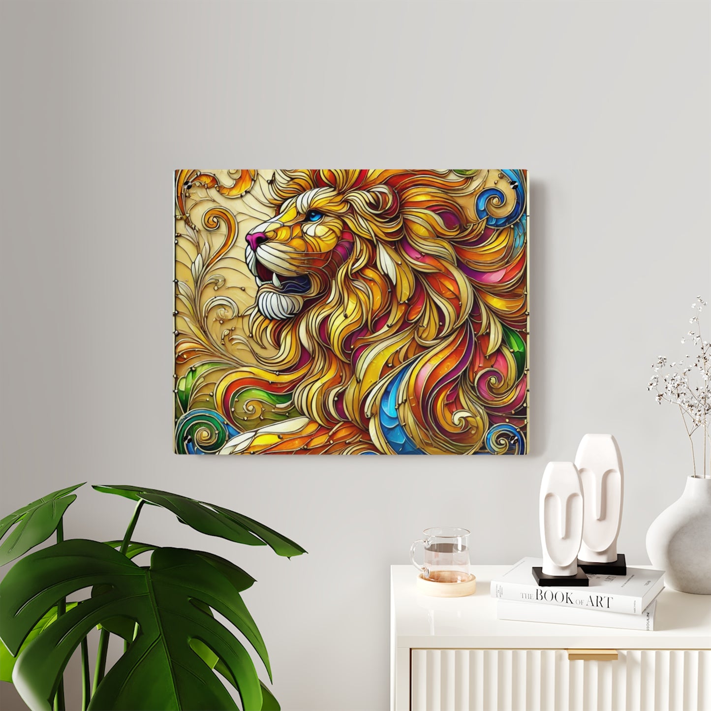 Lion Acrylic Wall Art Panels