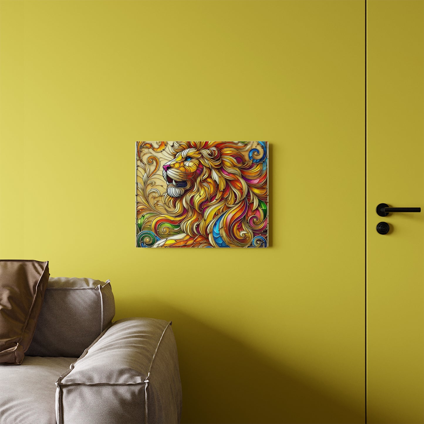 Lion Acrylic Wall Art Panels