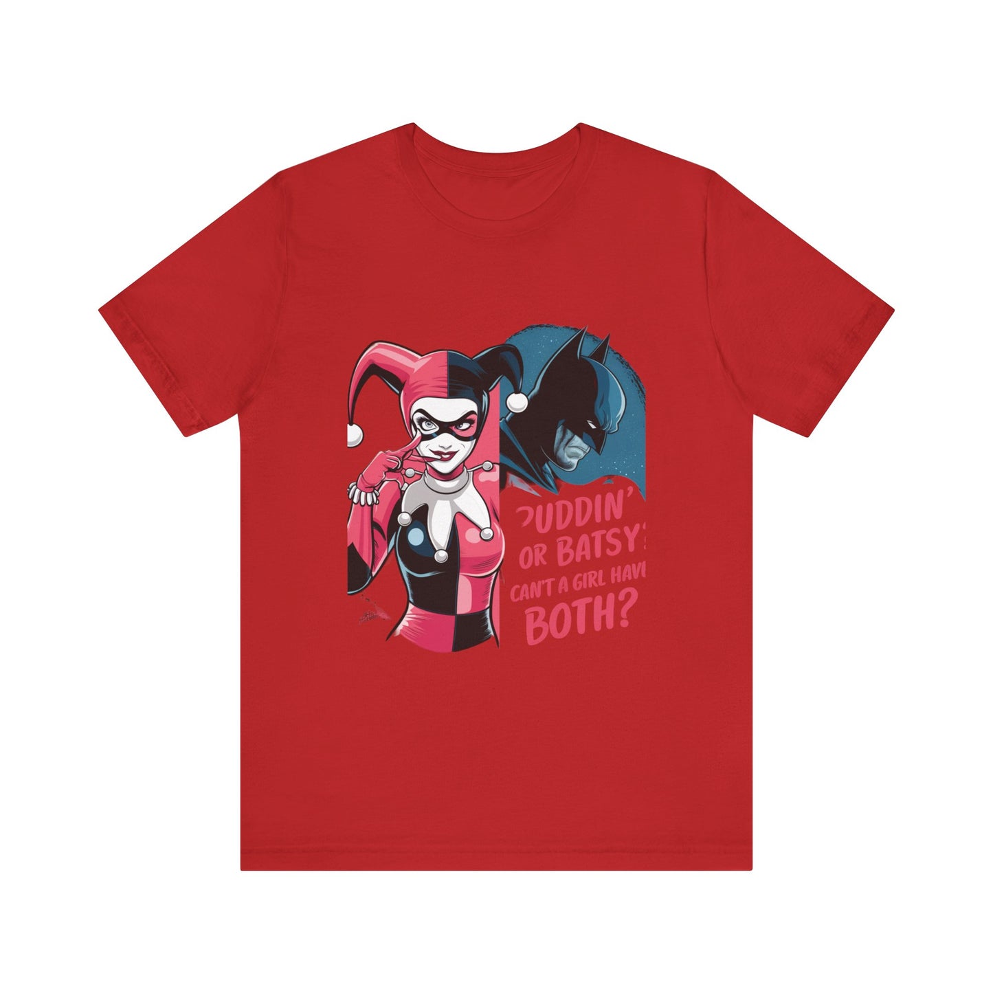 Unisex Jersey Short Sleeve Tee Harley And the Batman