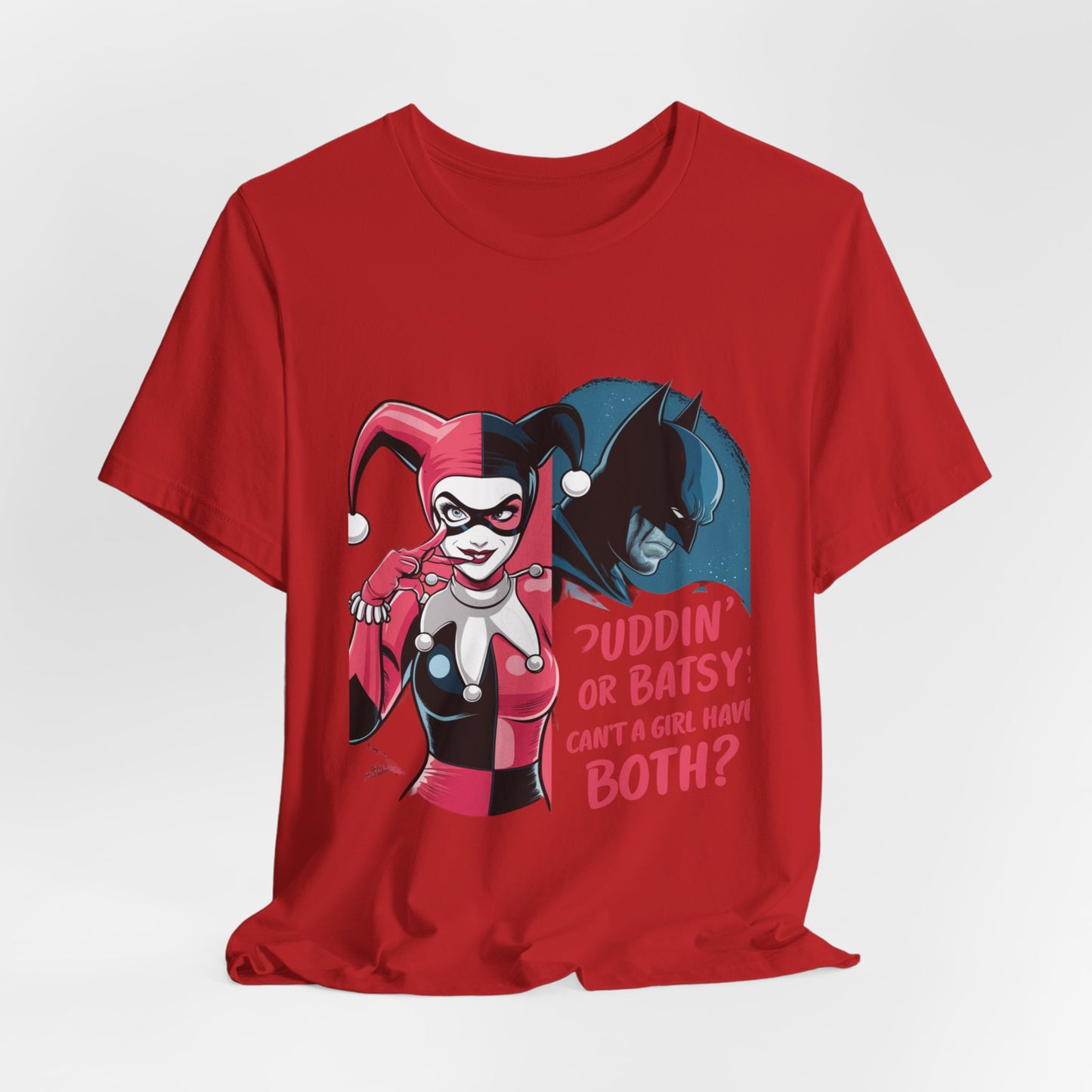 Unisex Jersey Short Sleeve Tee Harley And the Batman