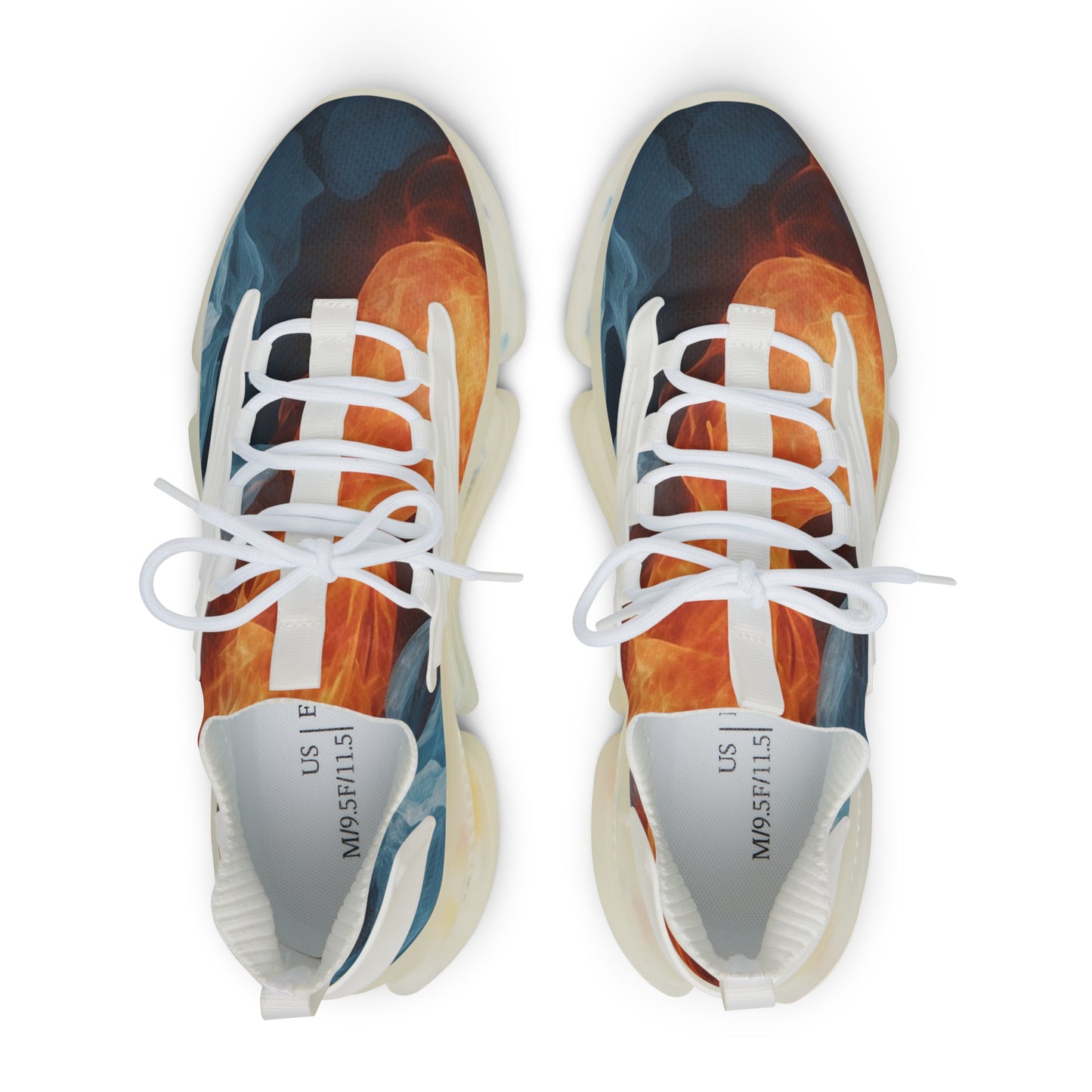 Men's Mesh Sneakers fire and ice