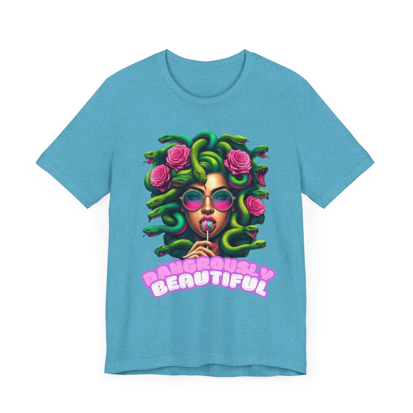 Medusa Hippie Psychedelic Snakes Greek Mythology T-Shirt