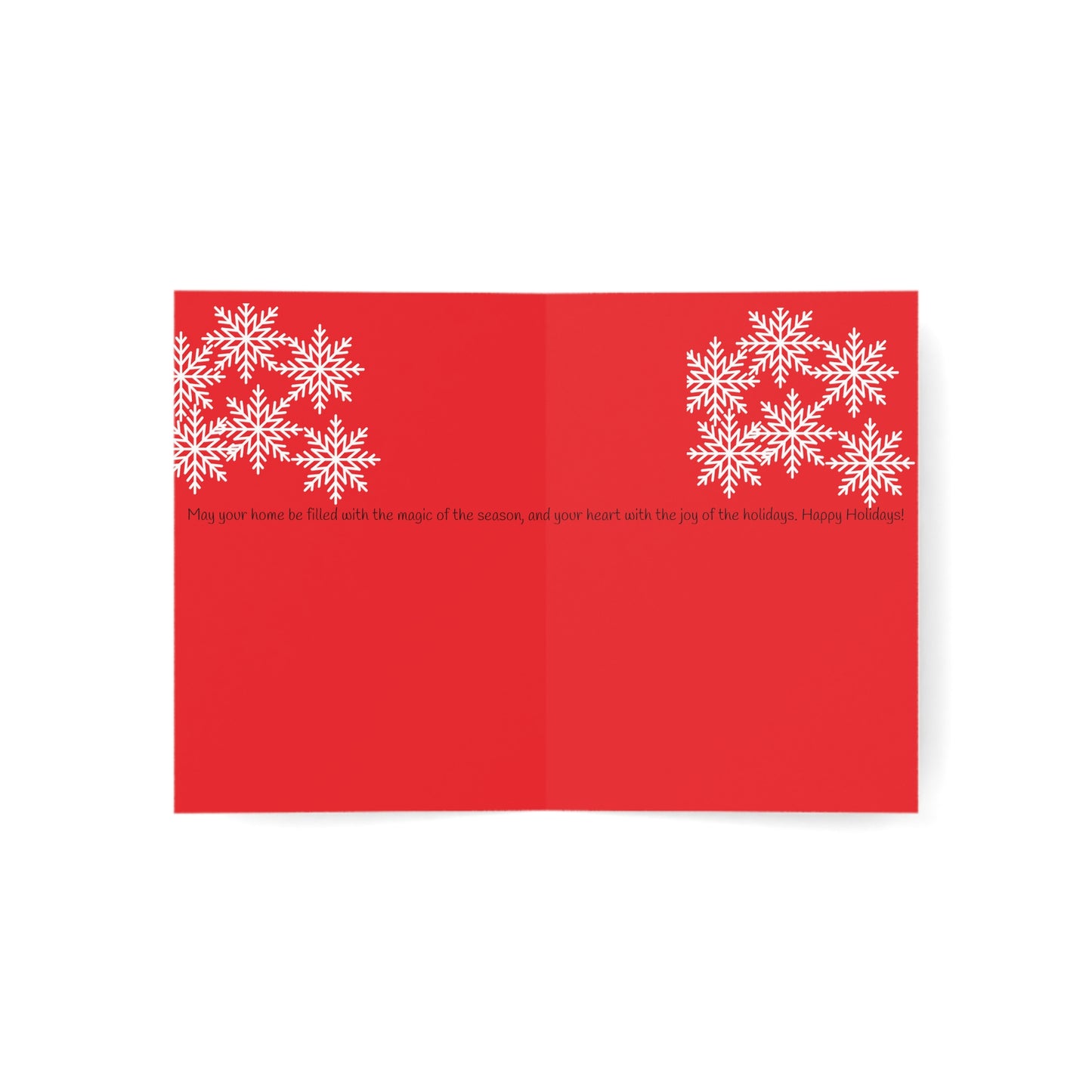 Greeting Cards (1, 10, 30, and 50pcs) Happy Holidays Cards Pack