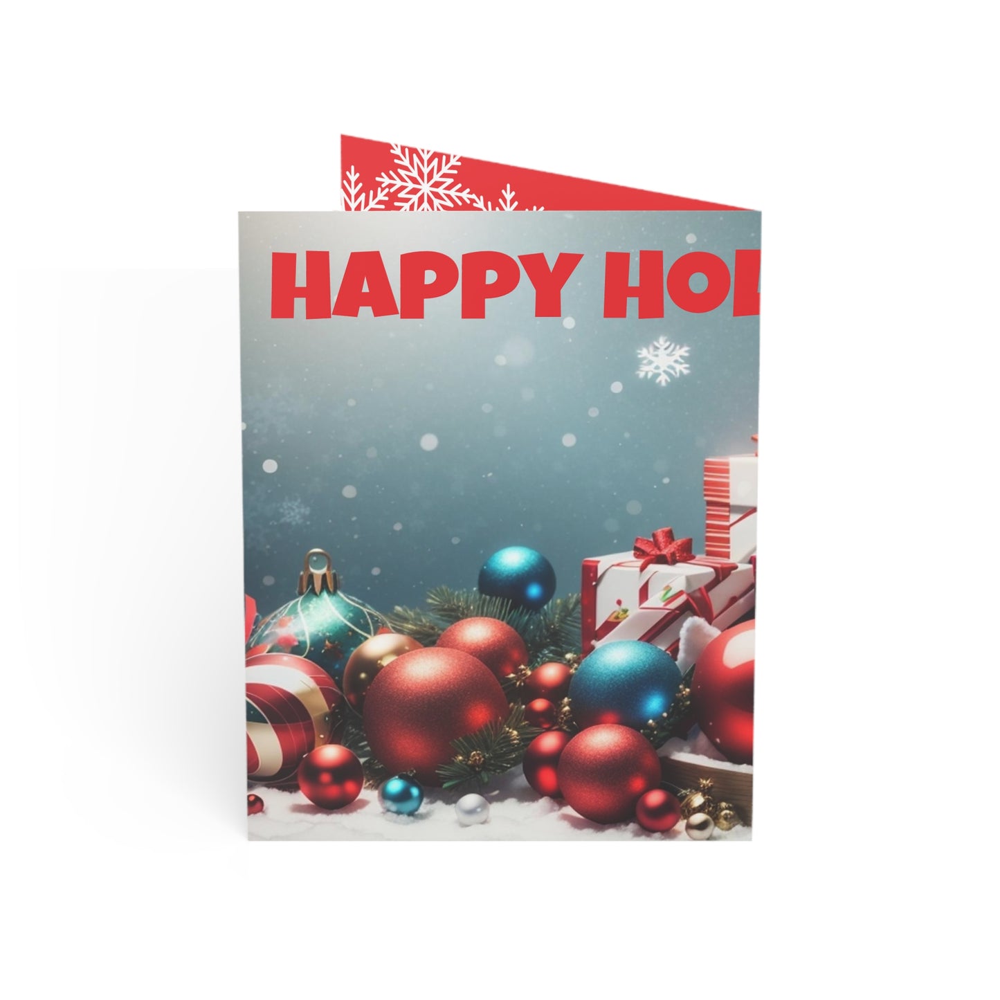 Greeting Cards (1, 10, 30, and 50pcs) Happy Holidays Cards Pack