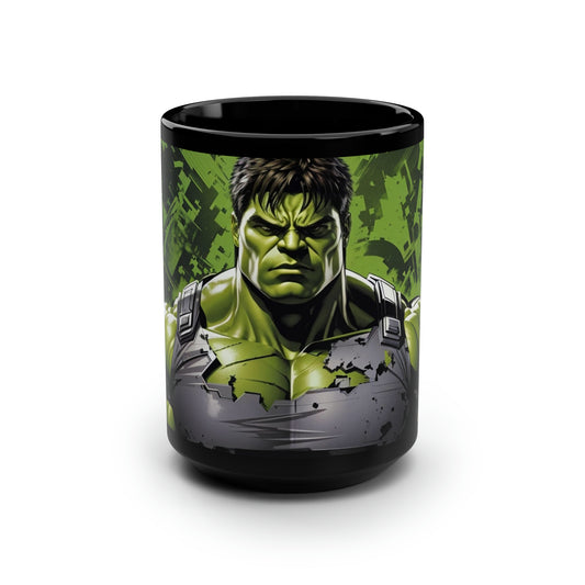 Black Mug, 15oz Hulk Mug