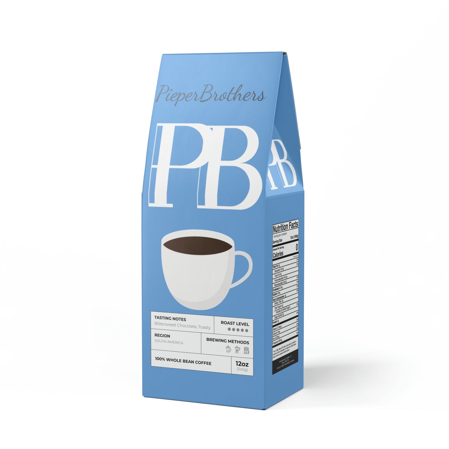 Pieper Brothers Broot Coffee Blend (Dark French Roast)