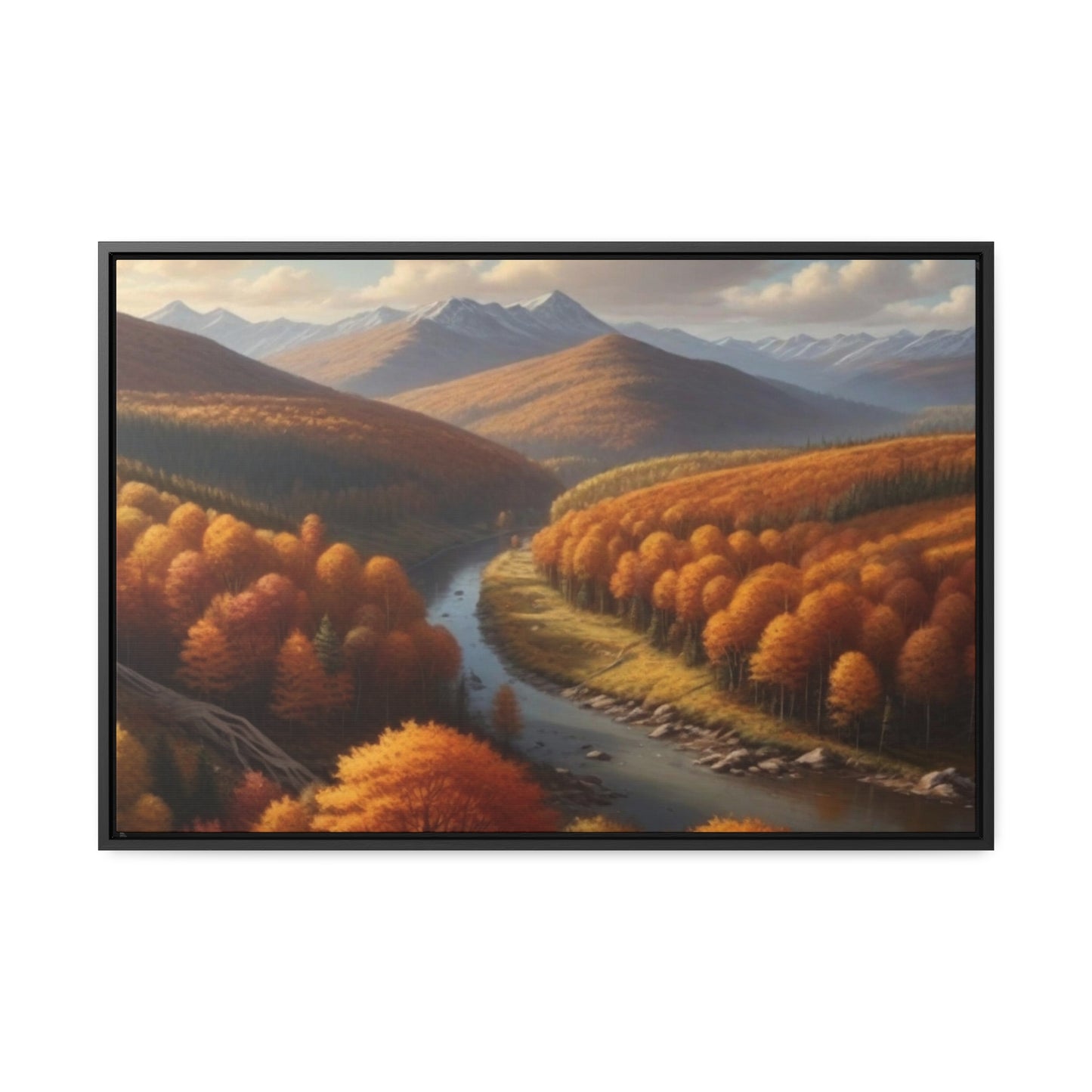 Gallery Canvas Wraps, Horizontal Frame Fall Scene