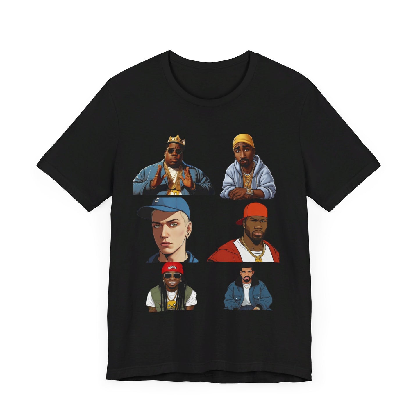 Unisex Jersey Short Sleeve Tee Hip Hop Greats