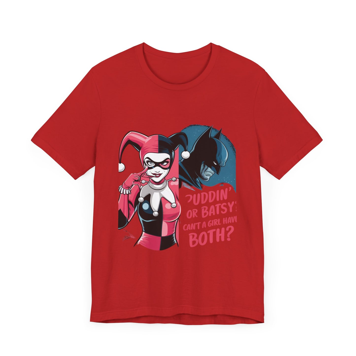 Unisex Jersey Short Sleeve Tee Harley And the Batman