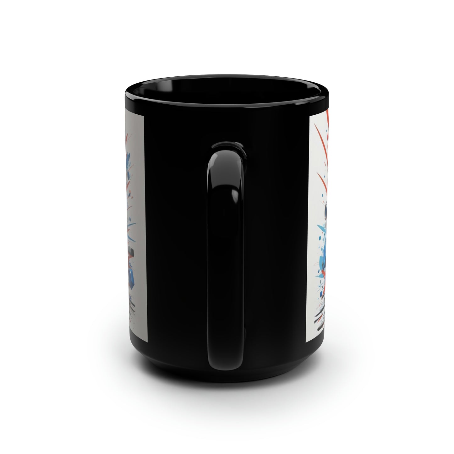 Black Mug, 15oz Sonic Mug