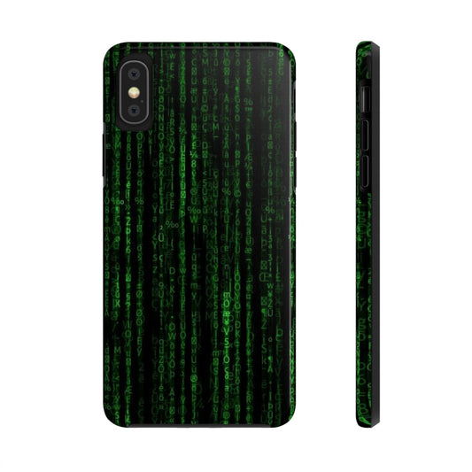 Digital Code Matrix Tribute Tough Phone Case