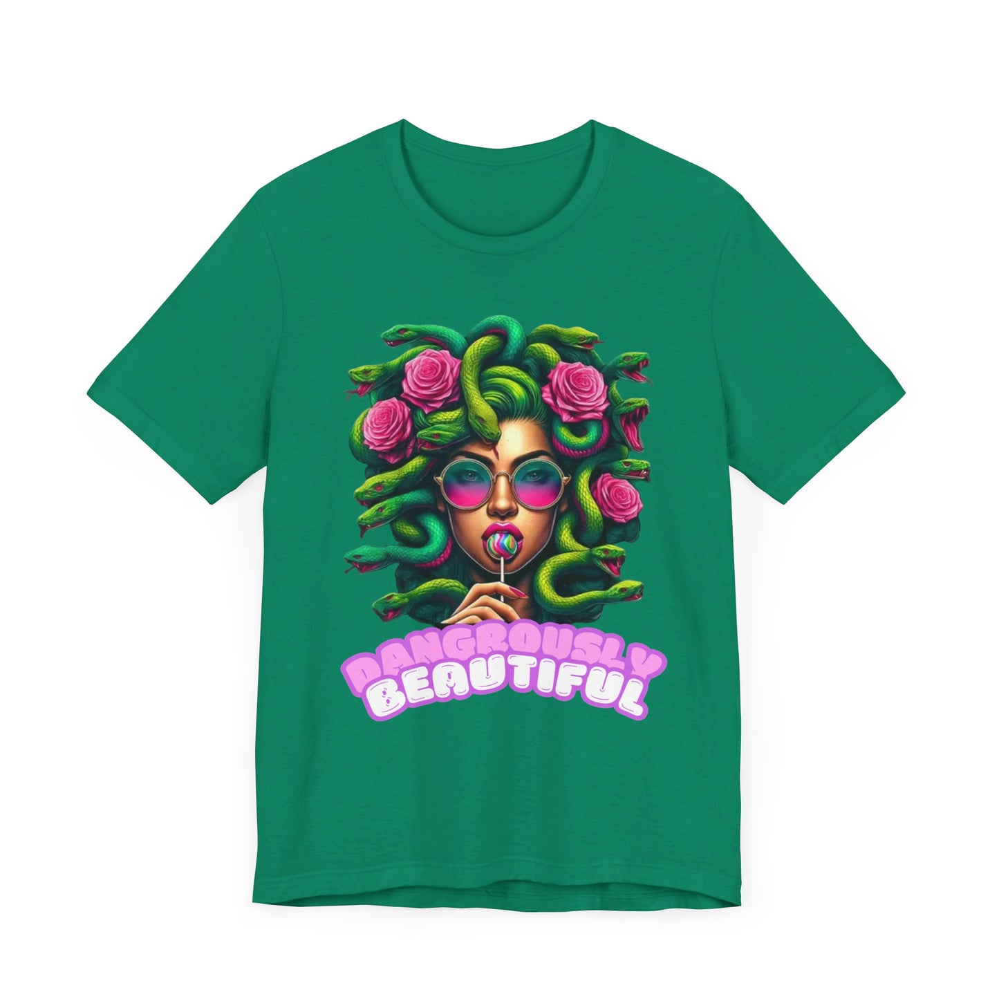 Medusa Hippie Psychedelic Snakes Greek Mythology T-Shirt