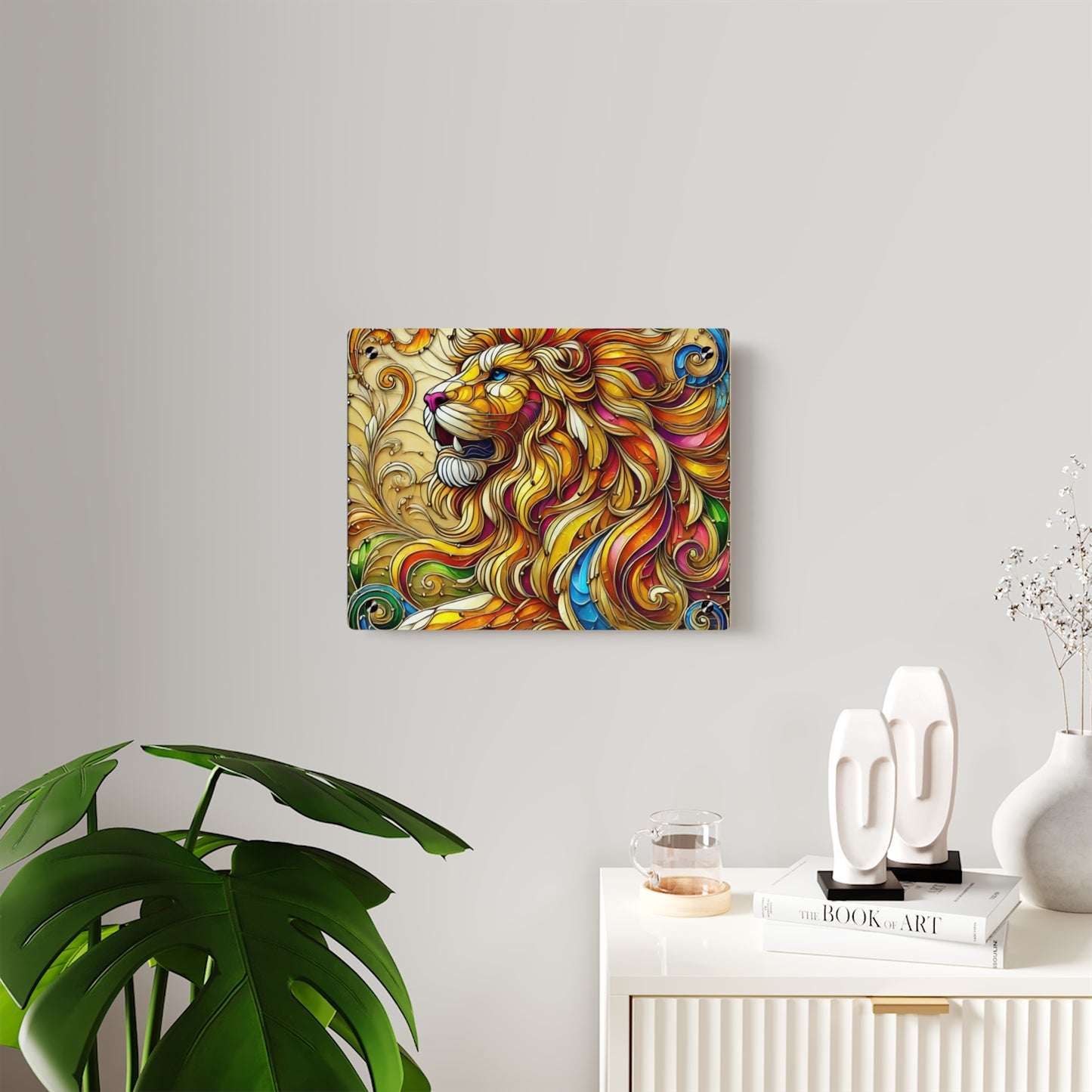 Lion Acrylic Wall Art Panels