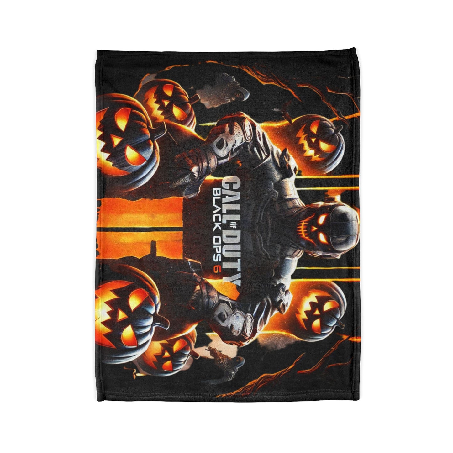 Call of Duty® Black Ops Six Halloween-Themed Blanket Soft Polyester