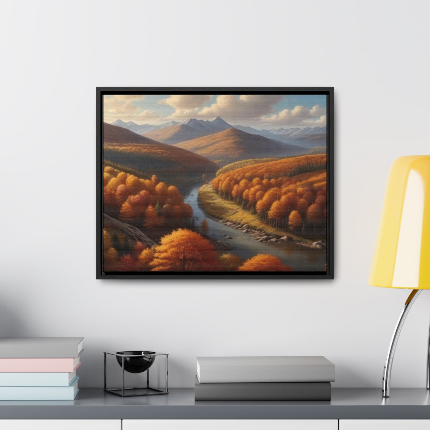 Gallery Canvas Wraps, Horizontal Frame Fall Scene