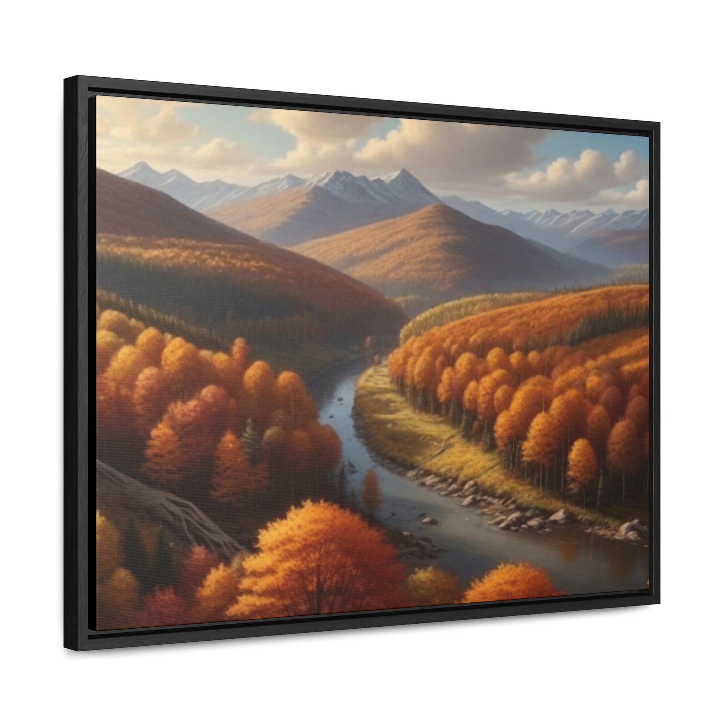 Gallery Canvas Wraps, Horizontal Frame Fall Scene