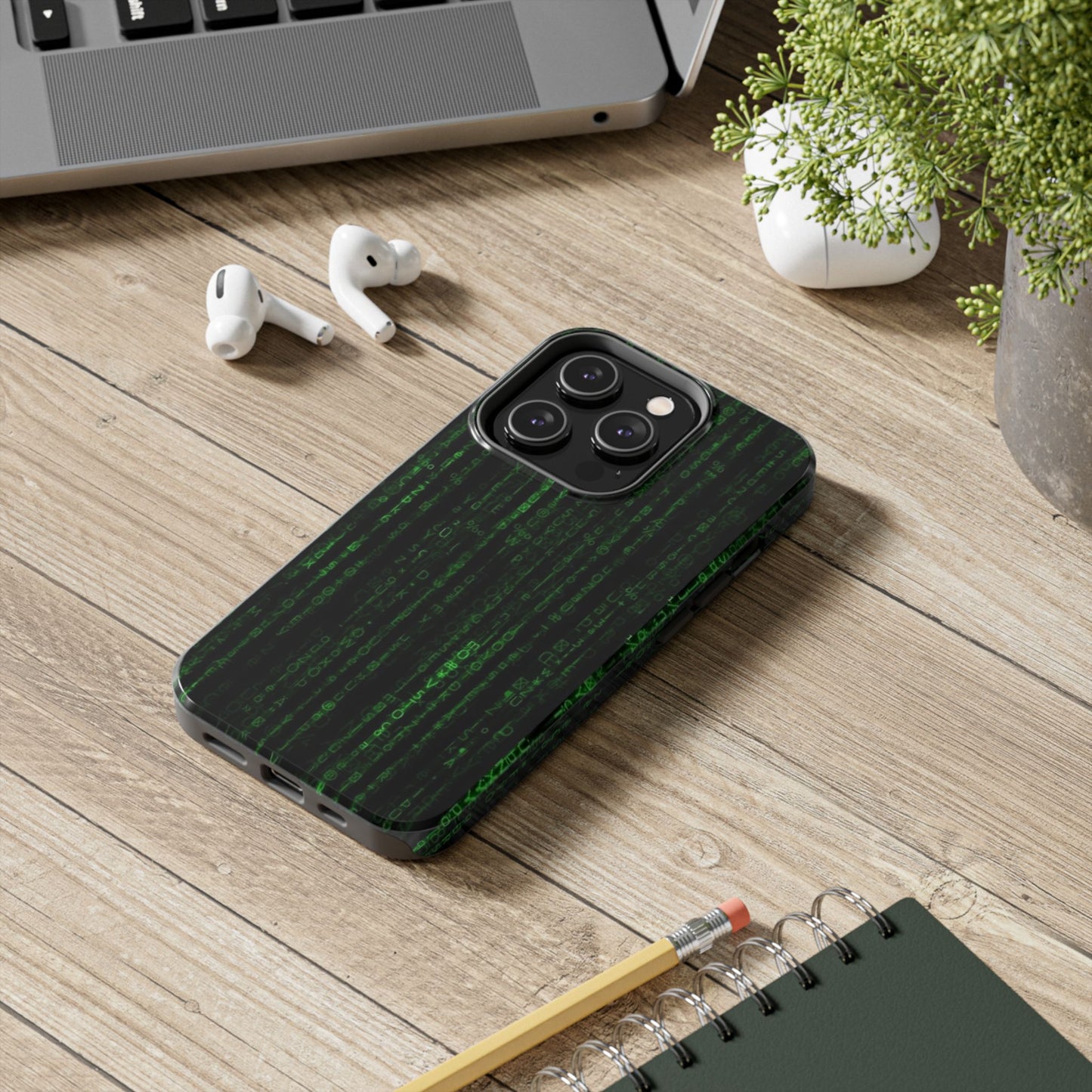 Digital Code Matrix Tribute Tough Phone Case