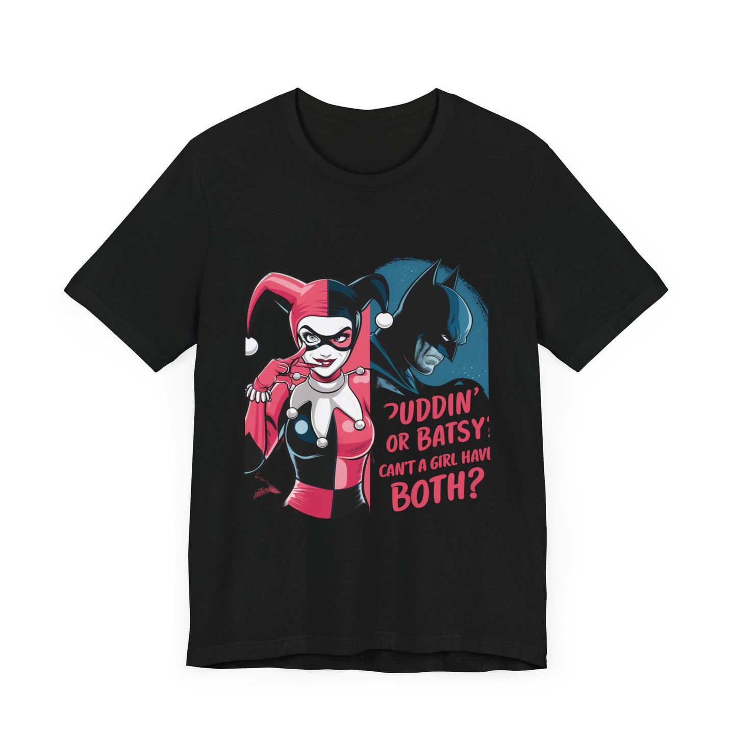 Unisex Jersey Short Sleeve Tee Harley And the Batman