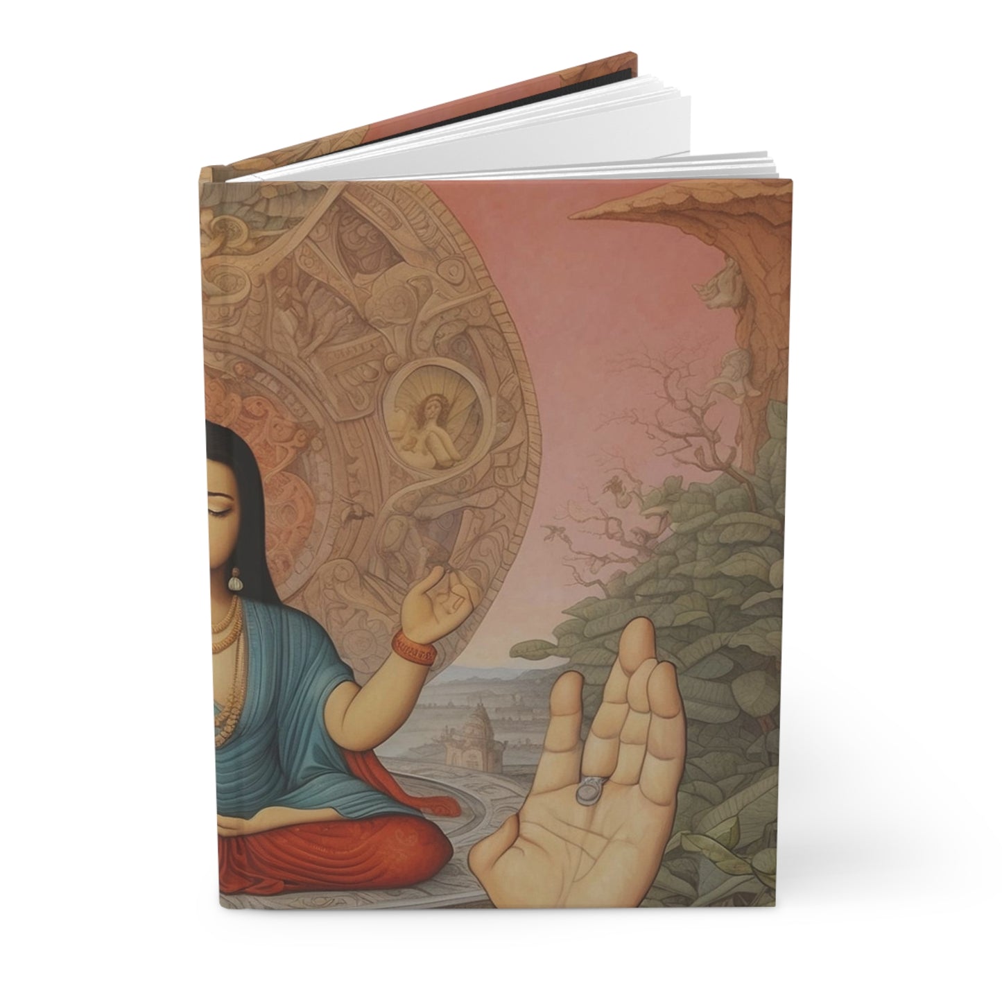 Hardcover Journal Matte Mediation Journal