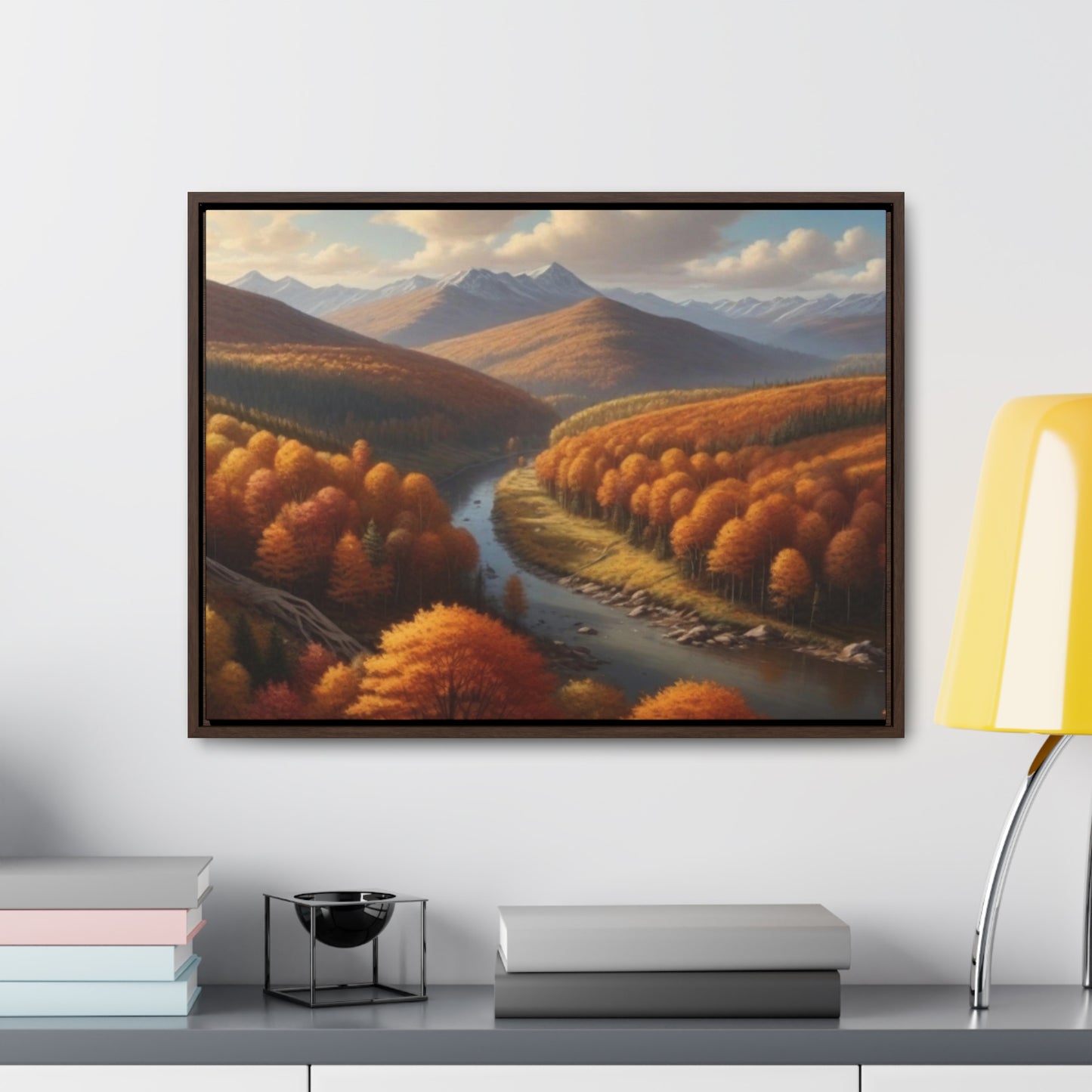 Gallery Canvas Wraps, Horizontal Frame Fall Scene