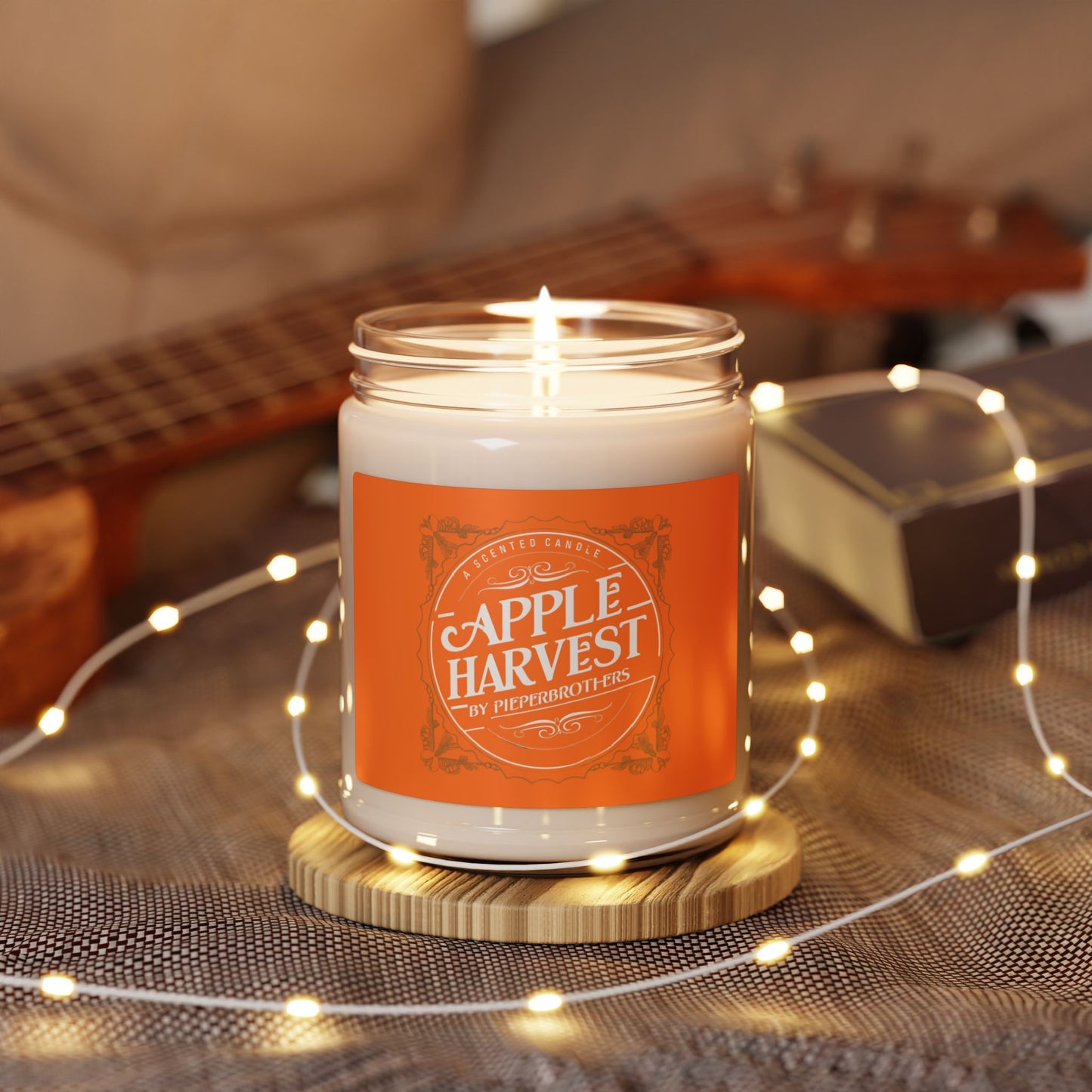 APPLE HARVEST Scented Soy Candle, 9oz