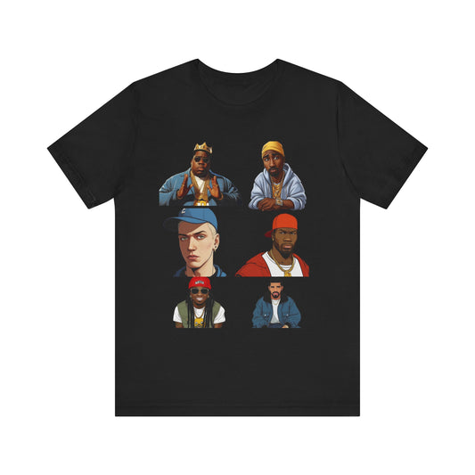 Unisex Jersey Short Sleeve Tee Hip Hop Greats