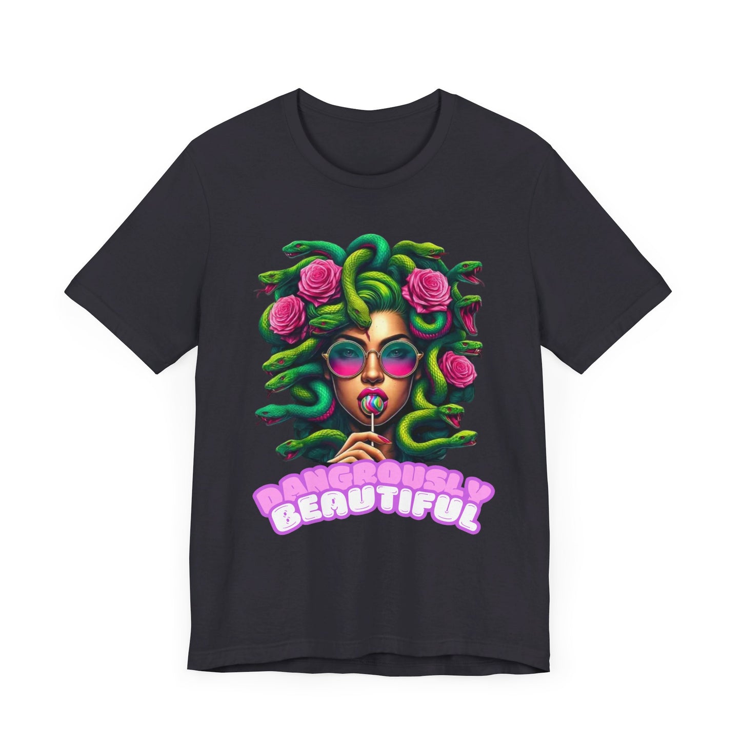 Medusa Hippie Psychedelic Snakes Greek Mythology T-Shirt