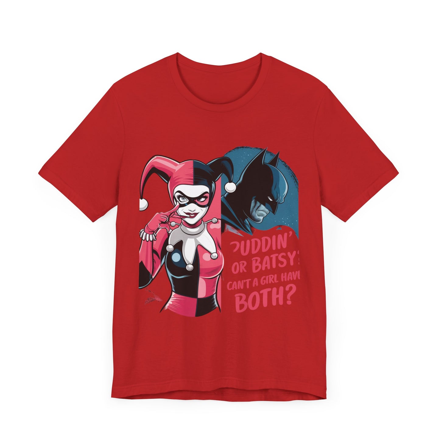 Unisex Jersey Short Sleeve Tee Harley And the Batman