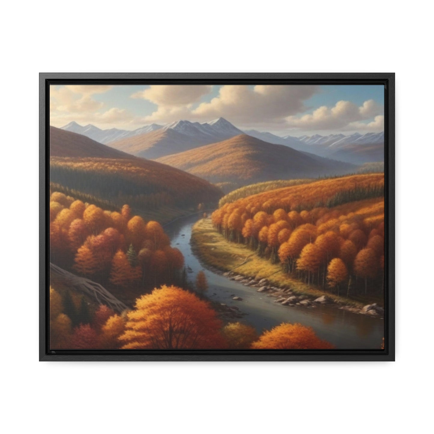 Gallery Canvas Wraps, Horizontal Frame Fall Scene