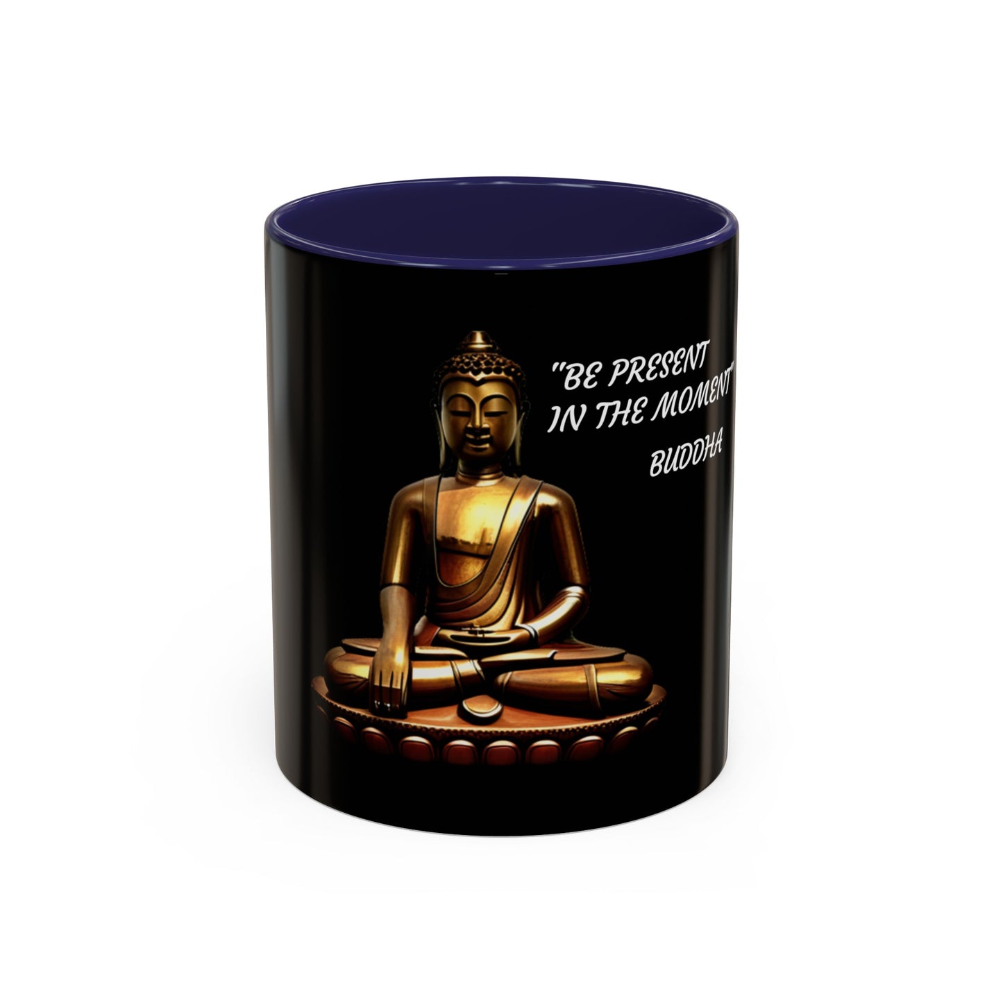 Accent Coffee Mug (11, 15oz) BUDDHA MUG