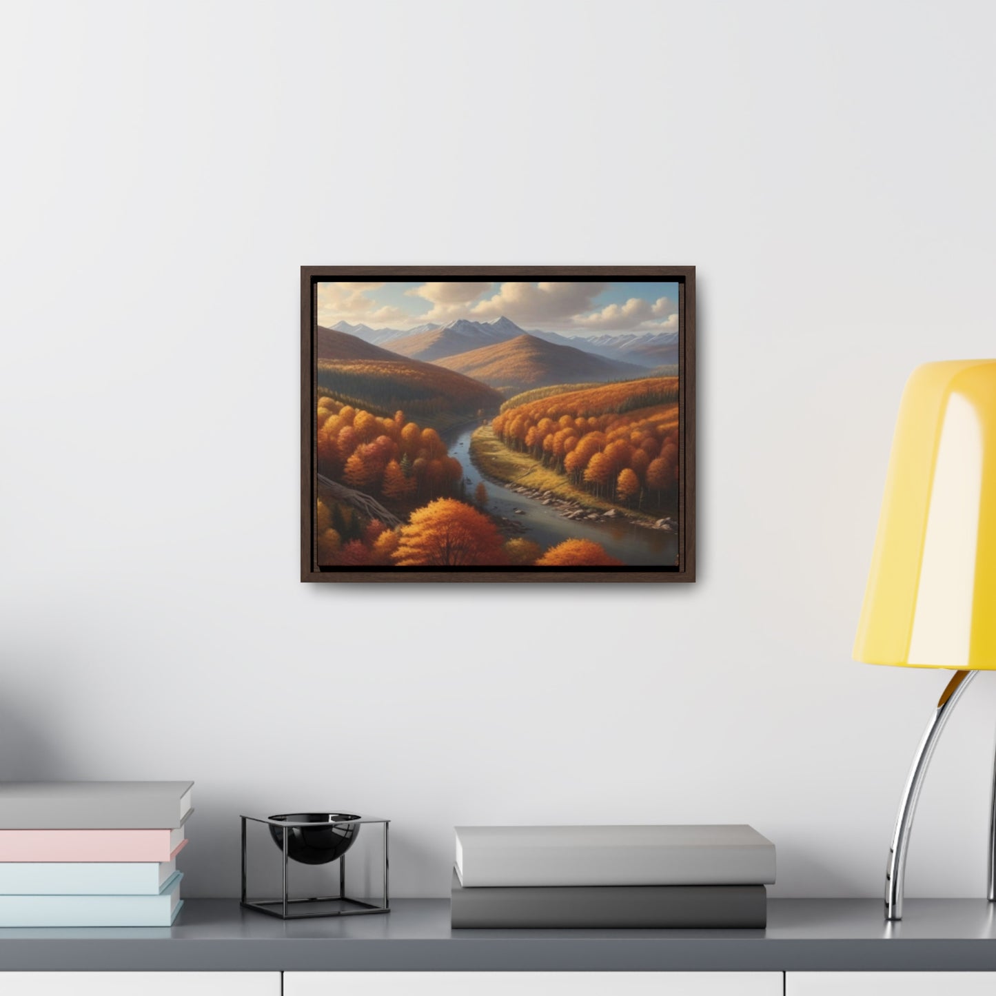 Gallery Canvas Wraps, Horizontal Frame Fall Scene