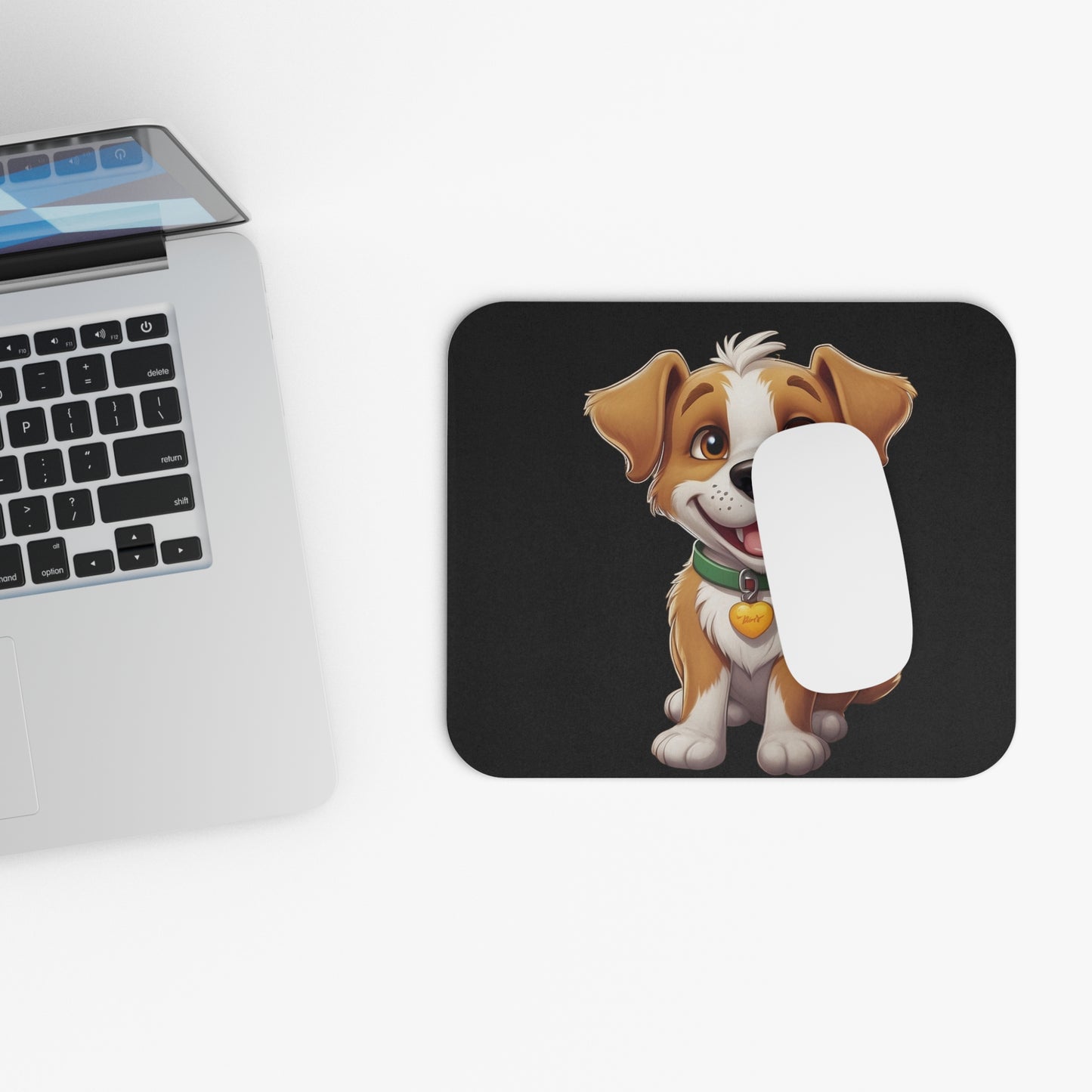 Mouse Pad (Rectangle) Cute Dog Mouse Pad