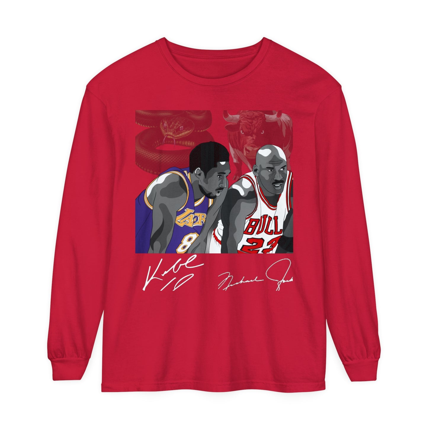 Legends Collide: Kobe vs. MJ Long Sleeve Shirt