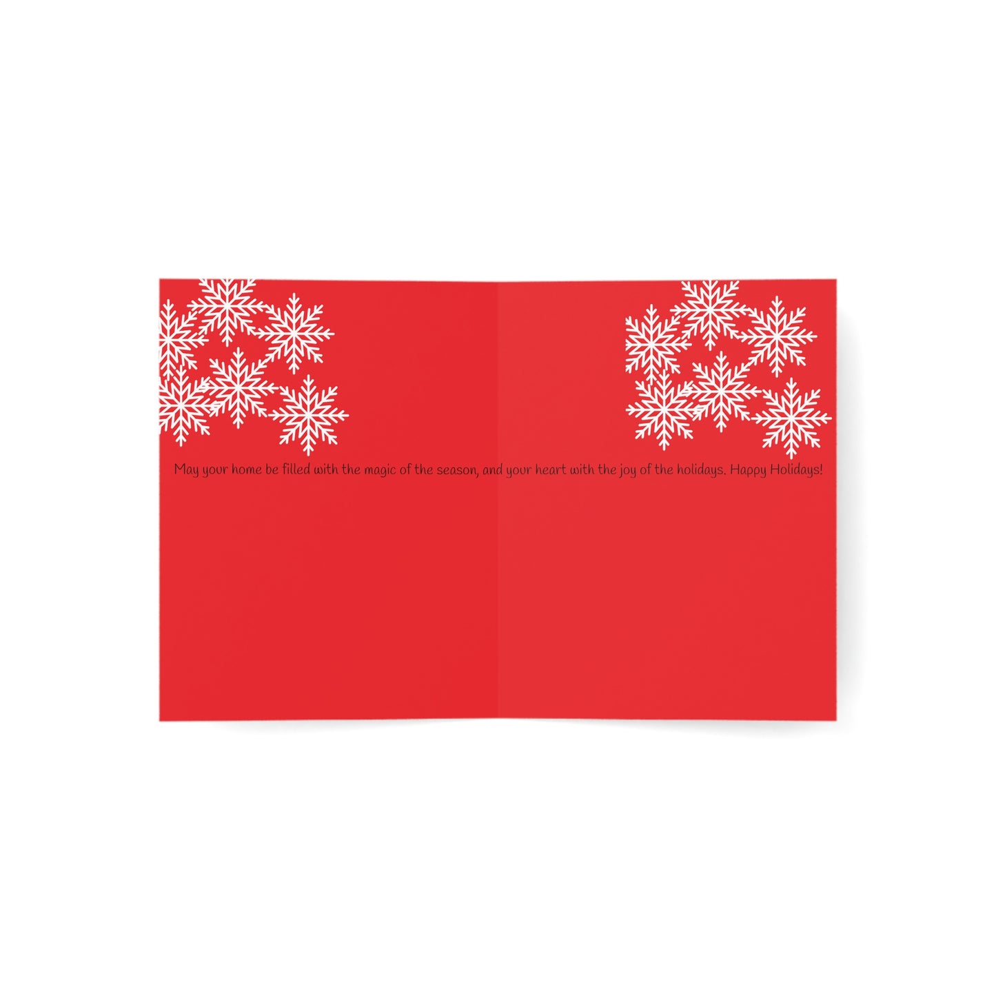 Greeting Cards (1, 10, 30, and 50pcs) Happy Holidays Cards Pack