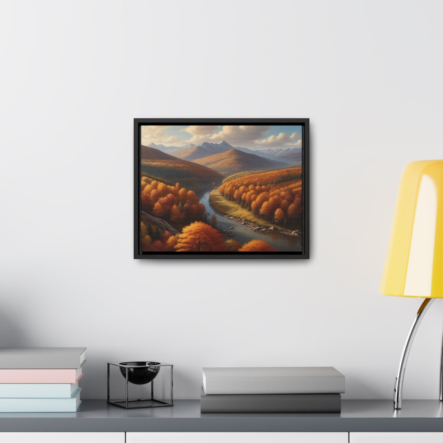 Gallery Canvas Wraps, Horizontal Frame Fall Scene