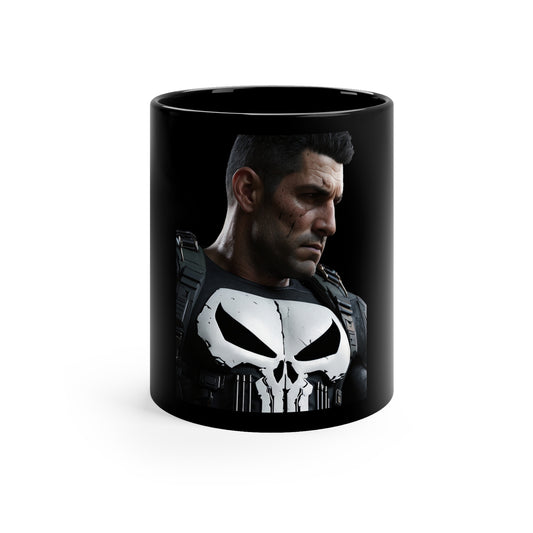 11oz Black Mug The Punisher Tribute Mug