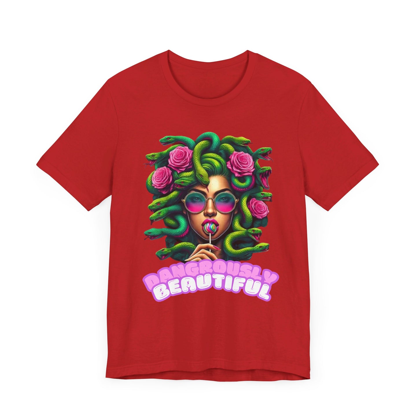 Medusa Hippie Psychedelic Snakes Greek Mythology T-Shirt