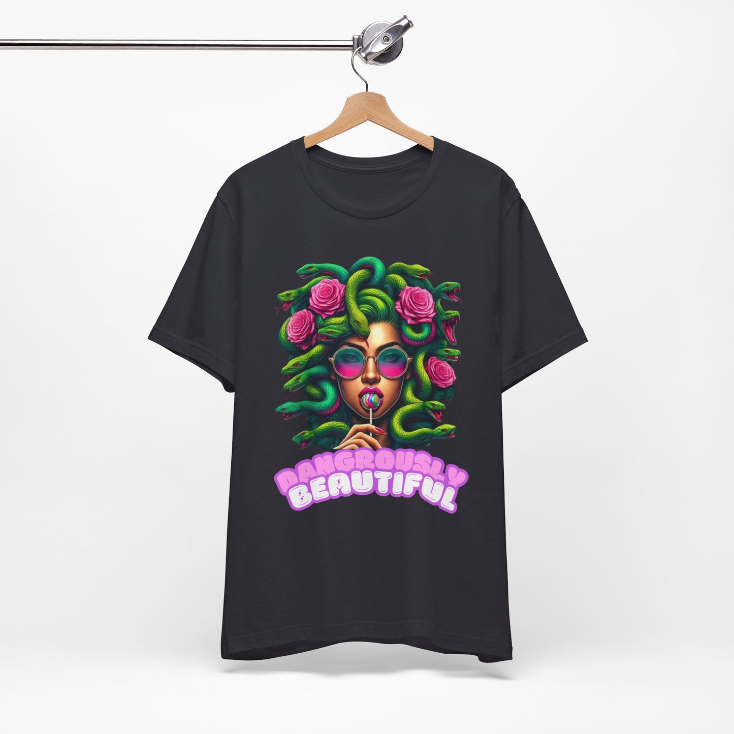 Medusa Hippie Psychedelic Snakes Greek Mythology T-Shirt